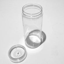 Load image into Gallery viewer, clear travel jar angled view