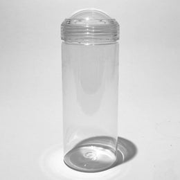 Clear gravity bong jar for travel edition