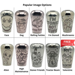 custom designed bucket bong bowls