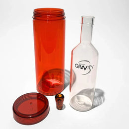 Amber Bucket Bong - Gallant Gravity 