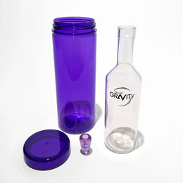 Amethyst Glass Gravity Bong - Gallant Gravity 