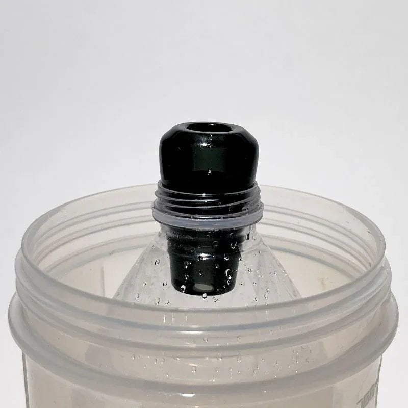 gravity bong bowl black glass