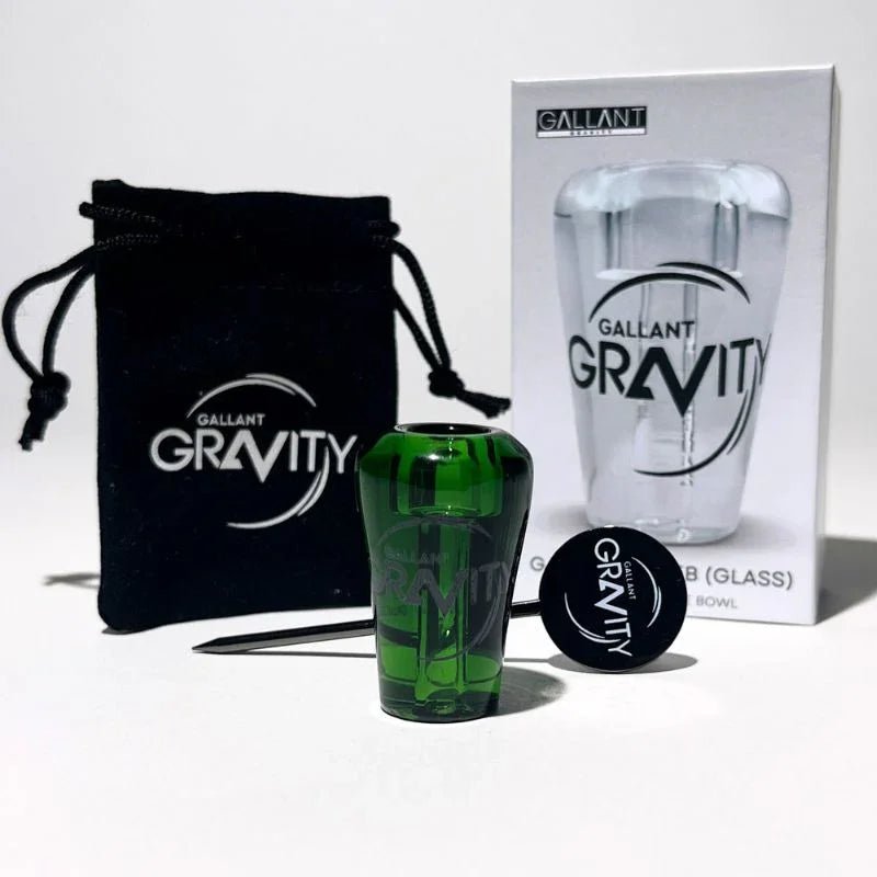 gallant glass greeb green packaging