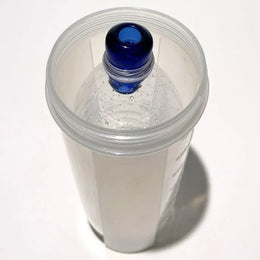 blue glass geeb bowl