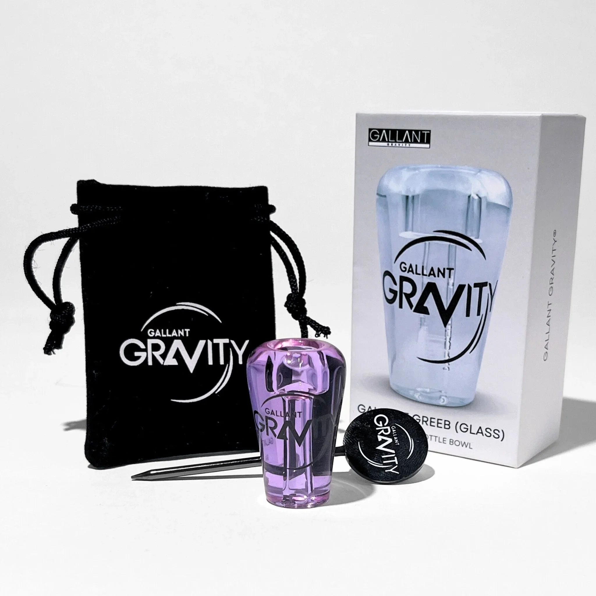 gallant glass greeb amethyst packaging